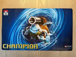 Pokemon TCG - Mega Blastoise Pokemon - League Cup Champion Playmat 2016 - Image 1