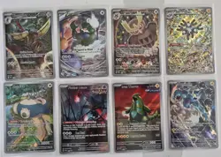 Lot Of 8 Pokemon Scarlet And Violet Black Star Promos - Image 1