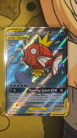 Pokemon Magikarp & Wailord GX 161/181 Sm-Team Up-Check Description. - Image 1