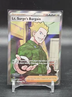 Lt. Surge's Bargain 170/132 ME01: Mega Evolution - Pokemon Card - NM - Image 1