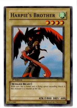 Harpie's Brother | PSV-049 | 1st Edition | Yu-Gi-Oh! TCG - Image 1