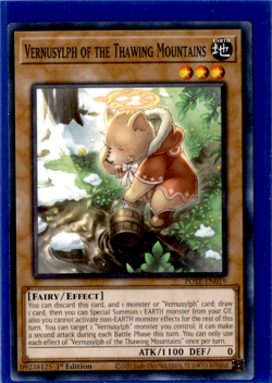 3x Vernusylph of the Thawing Mountains | POTE-EN019 | Yu-Gi-Oh! TCG - Image 1