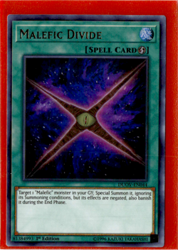 Malefic Divide | DUOV-EN044 | Ultra Rare | Yu-Gi-Oh! - Image 1