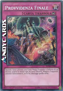 PROVVIDENZA FINALE • (Ultimate Providence) • Segreta • BOSH IT081 • 1Ed • Yugioh - Image 1