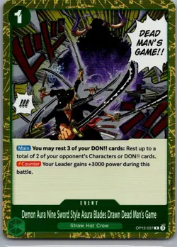 Legacy of the Master #OP12-037 Demon Aura Nine Sword Style - Image 1