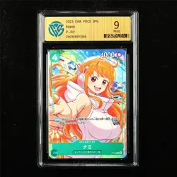 CCG 9 Mint 2025 One Piece JPN Nami P-102 P - Image 1