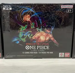 One Piece - OP-06 - Wings of the Captain Booster Box [ENGLISH] - New & Sealed - Image 1
