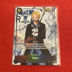 Sabo OP13-120 SEC Alt Art (Parallel) - One Piece TCG English - Fast Delivery NM - Image 1