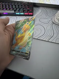 Pokemon TCG Dragonite V (Full Art) Pokemon Go 076/078 Holo Ultra Rare - Image 4