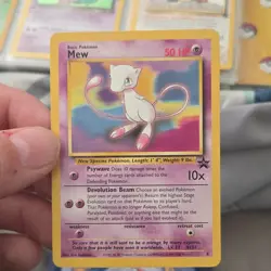 Pokemon Mew 08/53 Wotc Promo Card 50 HP Basic Psychic English 2000 - Image 1