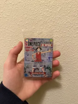 One Piece College Basketball Collaboration Rare Limited Edition Trading Card - Image 1