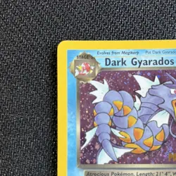 Pokemon Dark Gyarados Prerelease 8/82 Wotc Promo Holo Card English 2000 - Image 4