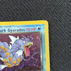 Pokemon Dark Gyarados Prerelease 8/82 Wotc Promo Holo Card English 2000 - Image 5