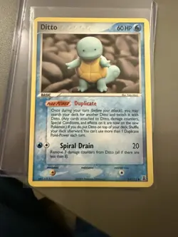 Pokemon TCG Ditto EX Delta Species Card 64/113 Regular - Image 1