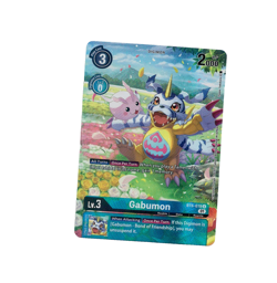 Digimon Card Game Gabumon BT6-019 U Alternate Art Foil NM - Image 1