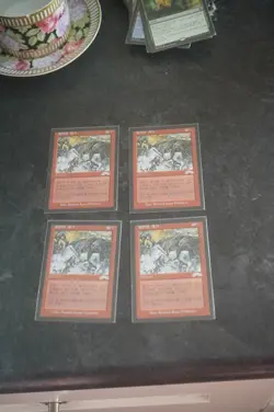 mtg Korean Price of Progress x4 Exodus - Image 1