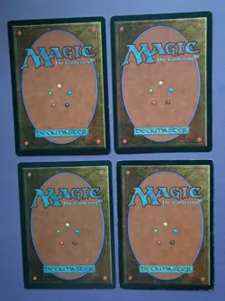 Magic the Gathering MTG Revised AIR ELEMENTAL X 4 ( 3 LP/EX & 1 MP) U 1994! - Image 3