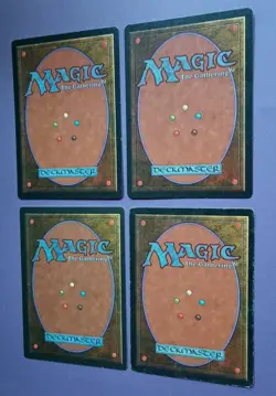 Magic the Gathering MTG Revised AIR ELEMENTAL X 4 ( 3 LP/EX & 1 MP) U 1994! - Image 4