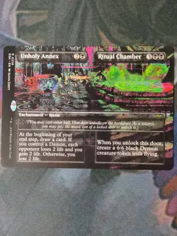 Unholy Annex Ritual Chamber - Borderless | 7% Off 2+ | Duskmourn | NM | MTG - Image 1
