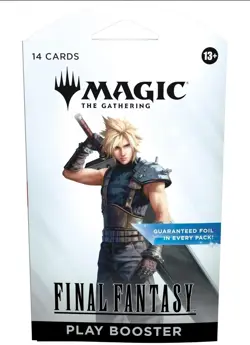 FINAL FANTASY MTG SLEEVED PLAY BOOSTER PACK MAGIC THE GATHERING - Image 1