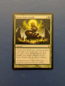 MTG Green Sun's Zenith: Mirrodin Besieged #81 - EX - Image 1