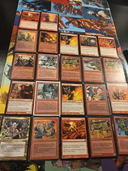 Magic The Gathering Goblin Tribal Lot Lot Of 22 - Image 1