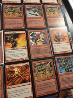 Magic The Gathering Goblin Tribal Lot Lot Of 22 - Image 3