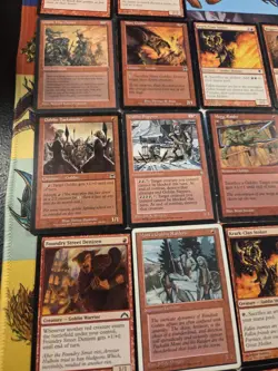 Magic The Gathering Goblin Tribal Lot Lot Of 22 - Image 5