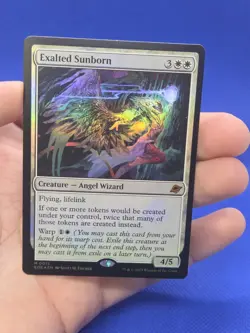 Magic The Gathering Edge of Eternities Exalted Sunborn 0015 Foil Mythic NM - Image 2