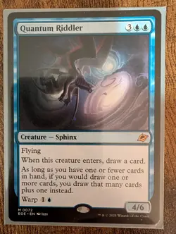 Quantum Riddler MTG Edge of Eternities Near Mint Condition - Image 1