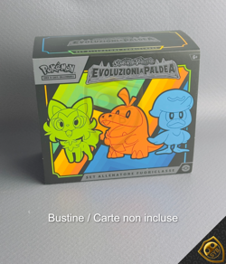 Pokemon Set allenatore fuoriclasse Evoluzioni a Paldea APERTO ETB Scarlatto - Image 1