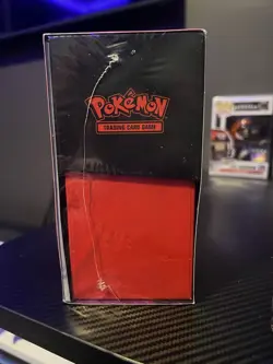 Pokemon Destined Rivals Pokemon Center ETB Sealed with Acrylic Case - Image 4