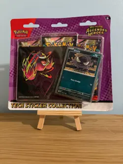 Pokemon Ascended Heroes Tech Sticker Pack Gastly - Image 1