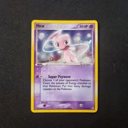 Mew EX Holon Phantoms Holo Secret Rare 111/110 Pokemon TCG - NM - Image 1