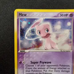 Mew EX Holon Phantoms Holo Secret Rare 111/110 Pokemon TCG - NM - Image 3
