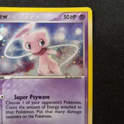 Mew EX Holon Phantoms Holo Secret Rare 111/110 Pokemon TCG - NM - Image 4