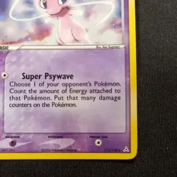 Mew EX Holon Phantoms Holo Secret Rare 111/110 Pokemon TCG - NM - Image 5