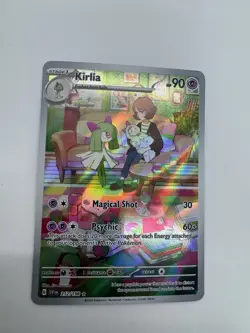 Kirlia 212/198 Scarlet & Violet Base Set Illustration Rare NM Pokemon TCG - Image 4