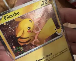 Pokemon Day Pikachu Promo 051/162 Stamped Cosmos Promo Fart double Swirl 🌀🌀 NM - Image 1
