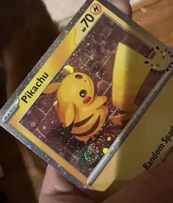Pokemon Day Pikachu Promo 051/162 Stamped Cosmos Promo Fart double Swirl 🌀🌀 NM - Image 3