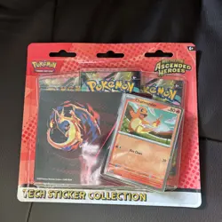Pokemon TCG - Ascended Heroes - Tech Sticker Collection - Charmander - Brand New - Image 1