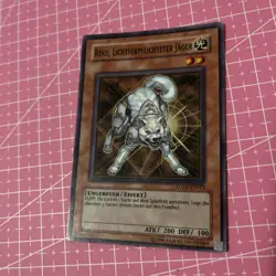 Moderately Played Ryko, Lightsworn Hunter LODT Super Rare Unlimited GERMAN - Image 1