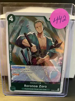 One Piece TCG The Best Vol. 2 PRB-02 - Roronoa Zoro R PRB02-006 - English NM - Image 3