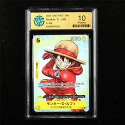 CCG 10 Pristine 2025 One Piece JPN Monkey D. Luffy P-106 P - Image 1