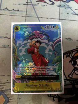 Monkey.D.Luffy (TR) OP07-109 Two Legends One Piece TCG Treasure Rare - Image 1