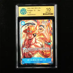 CCG 10 GemMint 2025 One Piece JPN Portgas D Ace P-103 P - Image 1