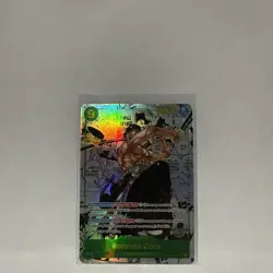 Roronoa Zoro (Alt Art) (Manga) English OP06-118 Wings of the Captain Foil - Image 1
