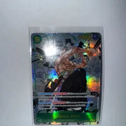 Roronoa Zoro (Alt Art) (Manga) English OP06-118 Wings of the Captain Foil - Image 2