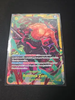 Roronoa Zoro OP06-118 Wings of the Captain Foil - Image 1