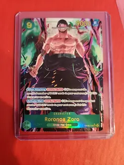 RORONOA ZORO (Alternate Art) OP06-118 WINGS OF THE CAPTAIN FOIL - Image 1